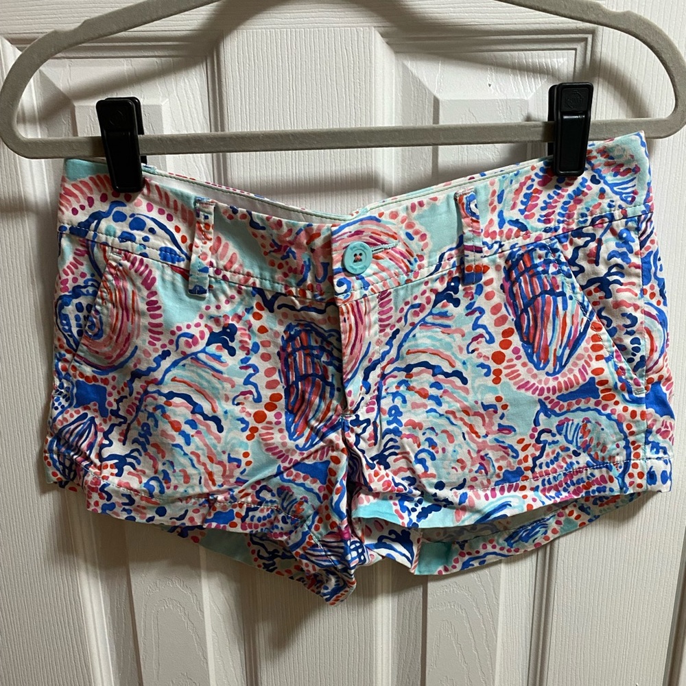 Lilly Pulitzer EUC walsh shorts size 2